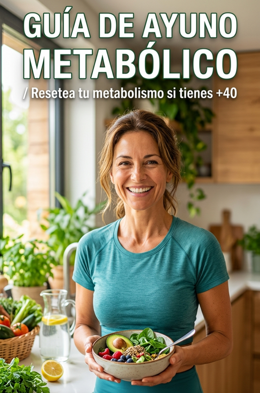 Guia de Ayuno Metabólico + 3 Bonos : Resetea tu Metabolismo +40